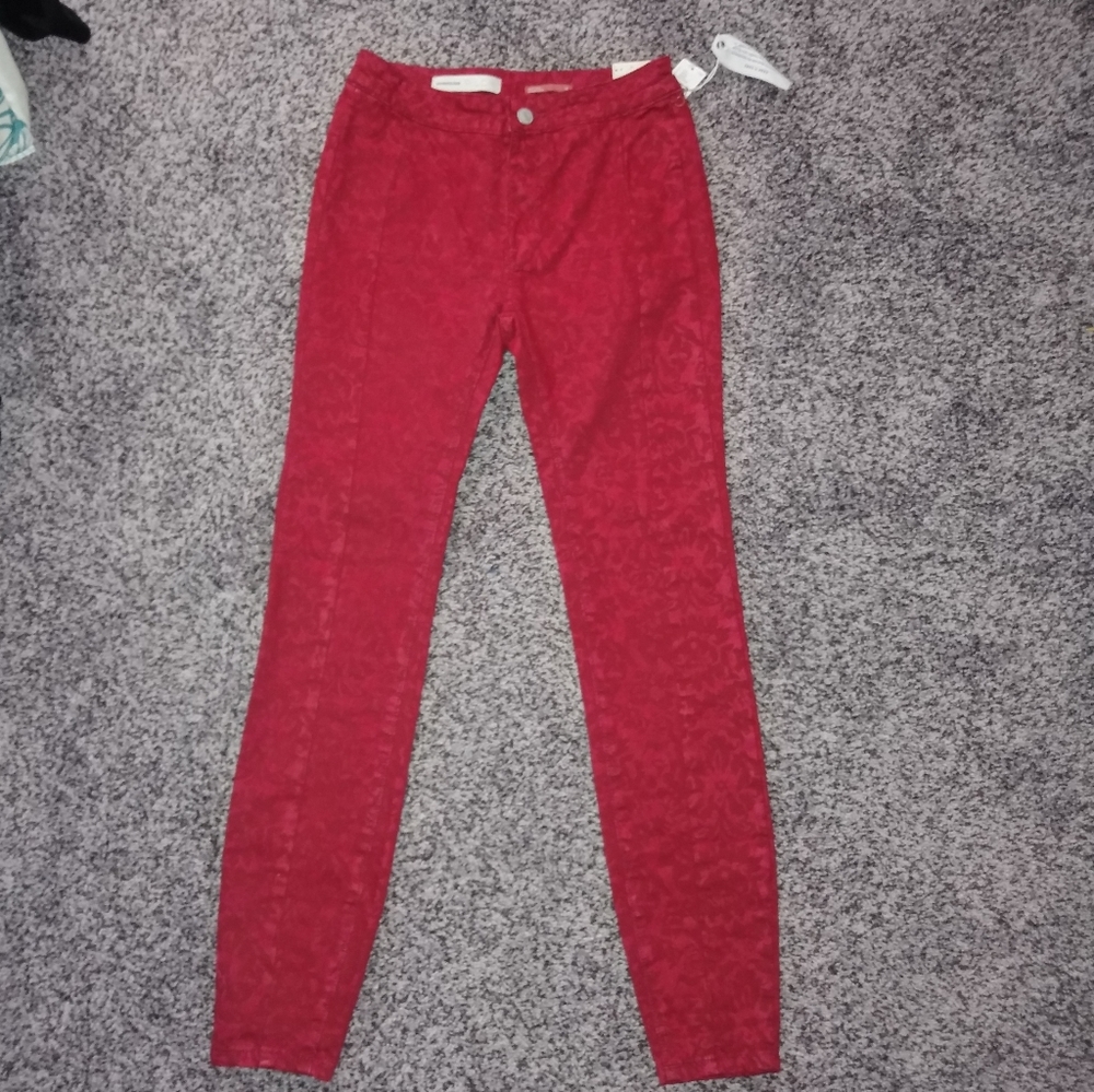 NWT ANTHROPOLOGIE Floral Pants